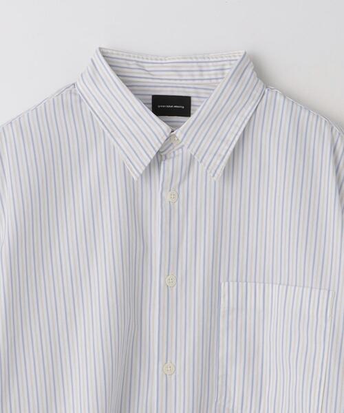 green label relaxing（グリーンレーベルリラクシング）の「ストライプパターン ジャストルーズ シャツ（シャツ/ブラウス・メンズ・ライトブルー/ホワイト/ケリー・S/M/XL/L）」の22枚目の写真