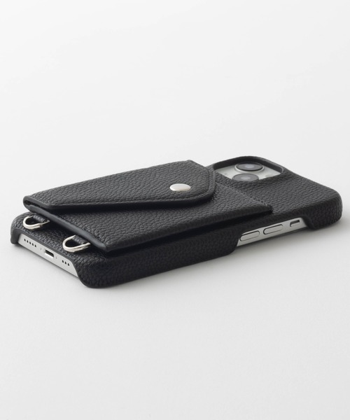 emonique（エモニーク）の「iPhoneケース PUレザー カバー カード収納 ストラップ コインケース 【SE/11/12/13/14/15/15pro/16/16pro/16e/17/17pro/Air対応】（スマホケース/カバー・レディース・パープル/ブラック/ブラウン/グレー・iPhone 12/iPhone 7/8/SE(第2/第3世代)/iPhone 14/iPhone 11/iPhone 13/iPhone 15/iPhone 15 Pro/iPhone 16/iPhone 16 Pro/iPhone 16e/iPhone 17 Pro/iPhone Air/iPhone 17）」の8枚目の写真