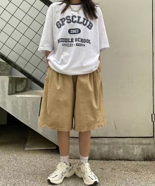 SHEENA(シーナ)の「綿100%、コットンハーフパンツ(その他パンツ・レディース・ライトグレー/ブラック/キャメル/ワインレッド・M)」の15枚目の写真