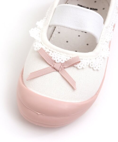 apres les cours（アプレレクール）の「バラエティ 上履き（スリッポン・キッズ・チャコール/ラベンダー/ピンク・15 /16/17/18/19）」の12枚目の写真