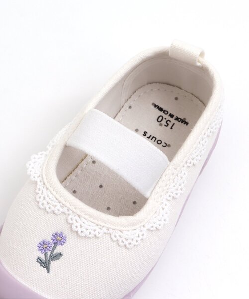 apres les cours（アプレレクール）の「バラエティ 上履き（スリッポン・キッズ・チャコール/ラベンダー/ピンク・15 /16/17/18/19）」の18枚目の写真