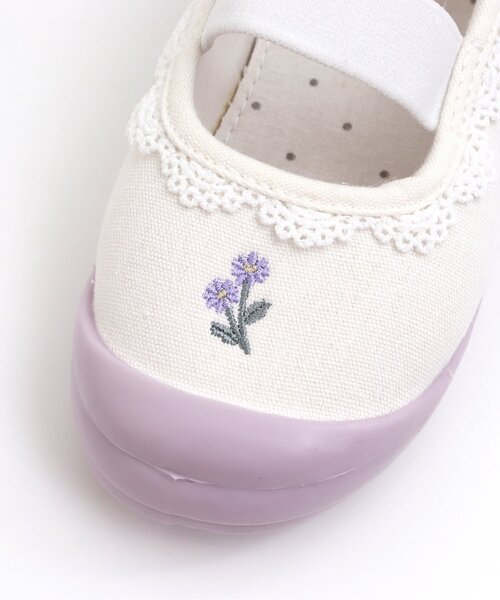 apres les cours（アプレレクール）の「バラエティ 上履き（スリッポン・キッズ・チャコール/ラベンダー/ピンク・15 /16/17/18/19）」の19枚目の写真