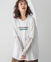 niko and... | スポーツフェイクレイヤーロングＴシャツ(Tシャツ/カットソー)