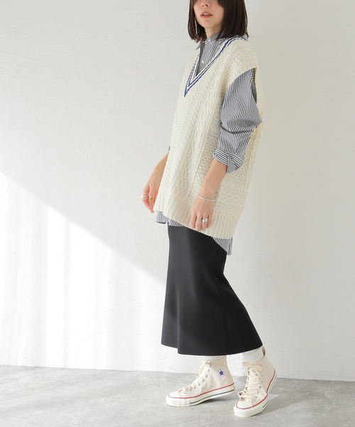 CONVERSE（コンバース）の「【CONVERSE/コンバース】ALL STAR J HI：スニーカー（スニーカー・レディース・アイボリー/ブラック・23.5cm/24cm/23cm/25cm/24.5cm）」の21枚目の写真