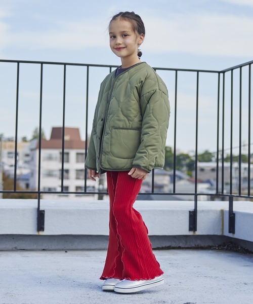 CALMIA(カルミア)の「ウラキモウテレコメローフレアーパンツ(90~150cm)(その他パンツ・キッズ・レッド/ブラウン/ブラック/パープル・90/100/110/120/130/140/150)」の8枚目の写真