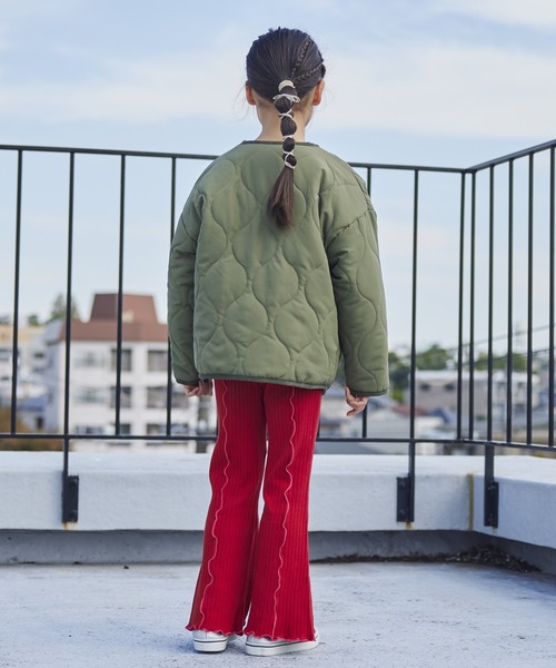 CALMIA(カルミア)の「ウラキモウテレコメローフレアーパンツ(90~150cm)(その他パンツ・キッズ・レッド/ブラウン/ブラック/パープル・90/100/110/120/130/140/150)」の9枚目の写真