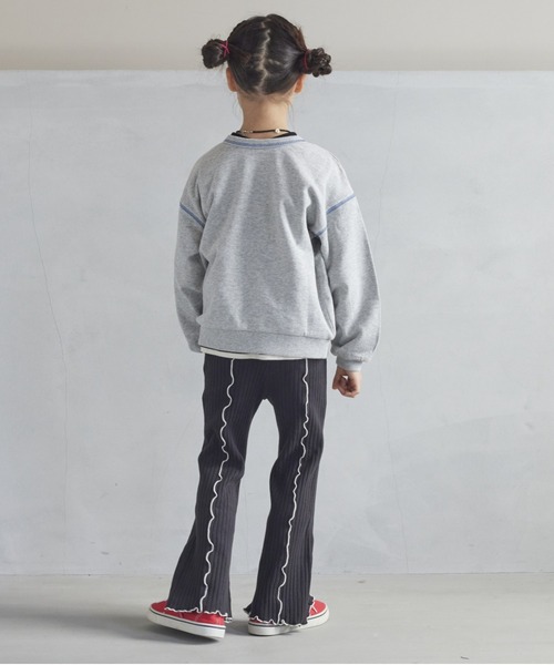 CALMIA(カルミア)の「ウラキモウテレコメローフレアーパンツ(90~150cm)(その他パンツ・キッズ・レッド/ブラウン/ブラック/パープル・90/100/110/120/130/140/150)」の19枚目の写真