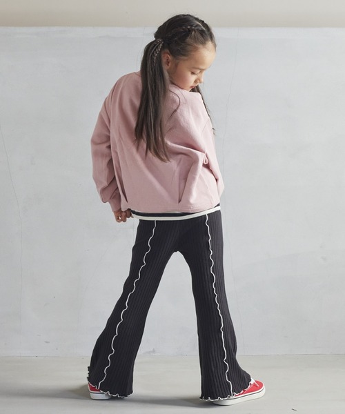 CALMIA(カルミア)の「ウラキモウテレコメローフレアーパンツ(90~150cm)(その他パンツ・キッズ・レッド/ブラウン/ブラック/パープル・90/100/110/120/130/140/150)」の20枚目の写真