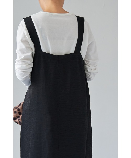 each(イーチ)の「ミリタリージャンパースカート(ジャンパースカート・レディース・ダークグリーン/ブラック/ライトグレー・FREE)」の19枚目の写真