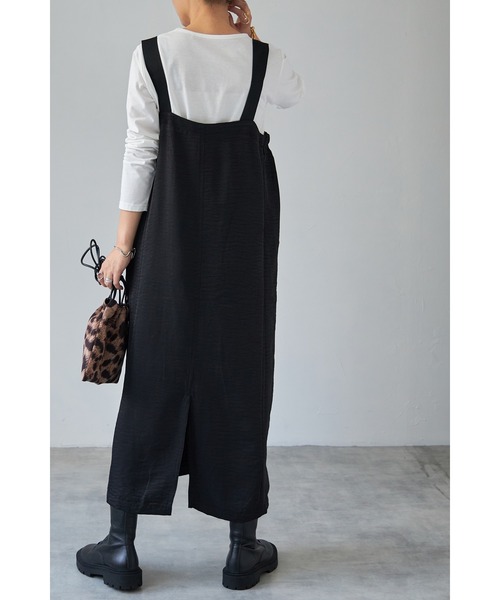 each(イーチ)の「ミリタリージャンパースカート(ジャンパースカート・レディース・ダークグリーン/ブラック/ライトグレー・FREE)」の15枚目の写真