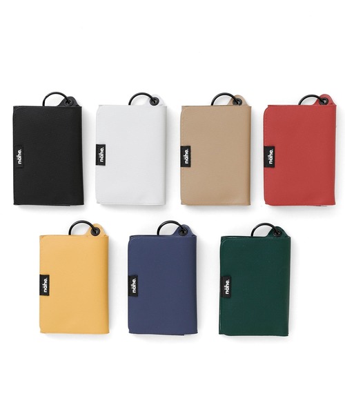 Nahe（ネーエ）の「nahe ネーエ ライトウォレット 三つ折り ミニ財布 カード コインケース 小銭入れ（コインケース・メンズ・レッド/ネイビー/ホワイト/ベージュ/ブラック/イエロー/グリーン・FREE）」の14枚目の写真