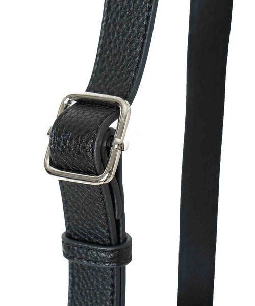 X-girl（エックスガール）の「FAUX LEATHER 2WAY SHOULDER BAG（ショルダーバッグ・レディース・ブラック/ブルー・ONE SIZE）」の9枚目の写真