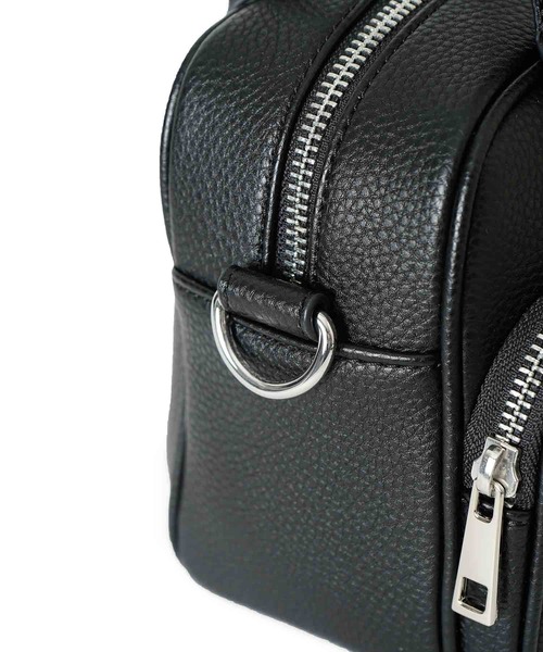 X-girl（エックスガール）の「FAUX LEATHER 2WAY SHOULDER BAG（ショルダーバッグ・レディース・ブラック/ブルー・ONE SIZE）」の11枚目の写真