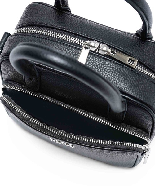 X-girl（エックスガール）の「FAUX LEATHER 2WAY SHOULDER BAG（ショルダーバッグ・レディース・ブラック/ブルー・ONE SIZE）」の13枚目の写真