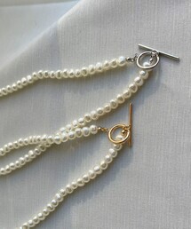 fredy emue | マンテル樹脂パールネックレス(ネックレス)