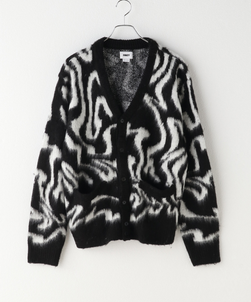 JOINT WORKS（ジョイントワークス）の「【OBEY / オベイ】PALLY CARDIGAN（カーディガン/ボレロ・メンズ・ブラック・MEDIUM/LARGE）」の9枚目の写真