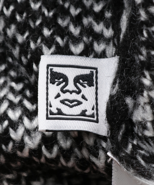 JOINT WORKS（ジョイントワークス）の「【OBEY / オベイ】PALLY CARDIGAN（カーディガン/ボレロ・メンズ・ブラック・MEDIUM/LARGE）」の20枚目の写真