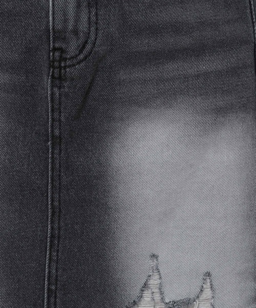 3.3 Field Trip （3.3フィールドトリップ）の「3.3 Field Trip／ダメージデニムスカート  2978697（デニムスカート・レディース・ブラック/ライトブルー・SMALL/MEDIUM）」の22枚目の写真