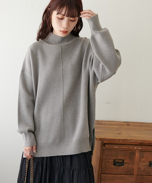 トップス c0mi dot ribbon sweat / gray c0mi dot ribbon sweat / gray