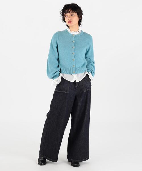 To b. by agnes b. ラブリーカーディガン ハートボタン To b. by agnes b.（トゥービーバイアニエスベー）の「WT19 PULLOVER