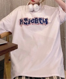 【OKUOKU 0909】フロントビッグロゴ Tシャツ oku-tops-720546819888-19 U