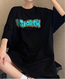 【OKUOKU 0909】フロントビッグロゴ Tシャツ oku-tops-720546819888-19 U
