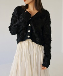 PIN | FUR FRINGE CARDIGAN(カーディガン/ボレロ)