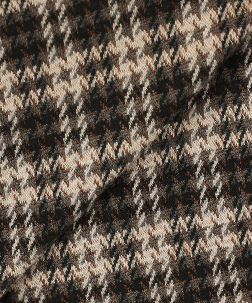 JOURNAL STANDARD relume（ジャーナルスタンダード　レリューム）の「チェックジャージ イージーパンツ（スラックス・メンズ・チャコールグレー/ブラックミックス/キャメル・MEDIUM/LARGE）」の20枚目の写真