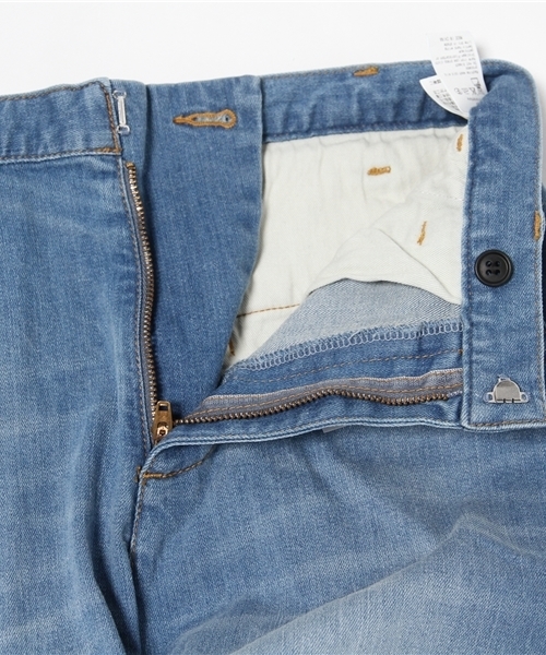 GALLARDAGALANTE(ガリャルダガランテ)の「デニムワイドクロップドパンツ(その他パンツ・レディース・ライトブルー・0/1)」の8枚目の写真