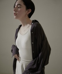 SALON adam et rope' | ブラパット付キャミソール -CreamyCotton /クリーミーコットン-(キャミソール)