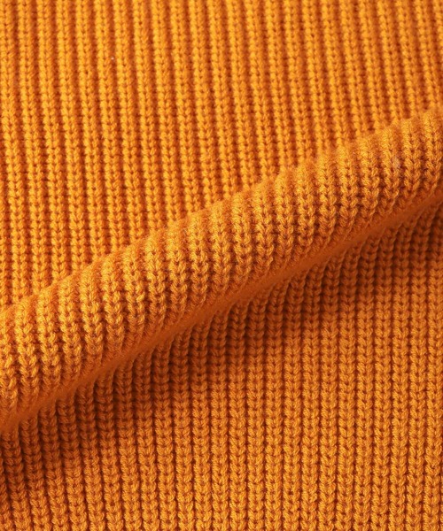 TITE IN THE STORE（ティテ　インザ　ストア）の「ウール混クロスネックニットプルオーバー（ニット/セーター・レディース・ピンク/ブラック/オレンジ・38）」の7枚目の写真