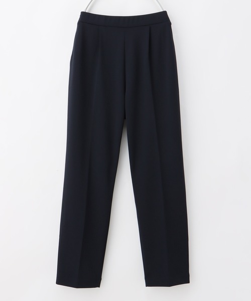 Honeys（ハニーズ）の「しわになりにくいストレッチテーパードパンツ（スラックス・レディース・ネイビー/ブラック/ベージュ/グレイッシュベージュ・L/LL/M/S/3L）」の21枚目の写真