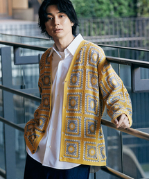 417 EDIFICE | クロシェニット カーディガン / crochet knit(カーディガン/ボレロ)