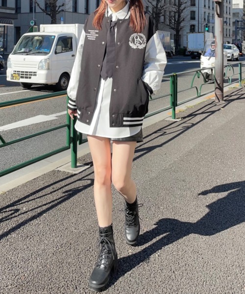 one way（ワンウェイ）の「ナイロンスタジャン ユニセックス オーバー