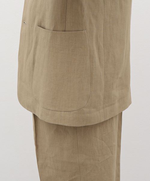 Caruso（カルーゾ）の「【CARUSO / カルーゾ】Linen Single Jacket