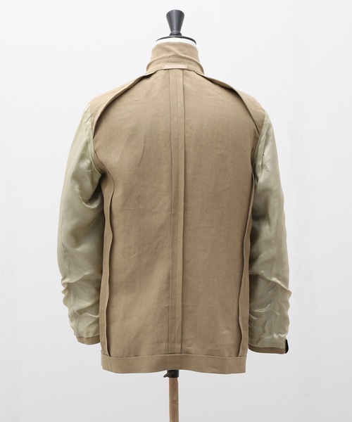 Caruso（カルーゾ）の「【CARUSO / カルーゾ】Linen Single Jacket