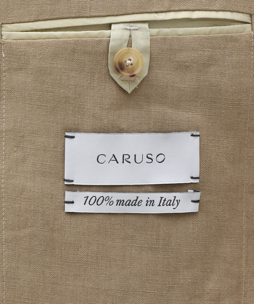 Caruso（カルーゾ）の「【CARUSO / カルーゾ】Linen Single Jacket