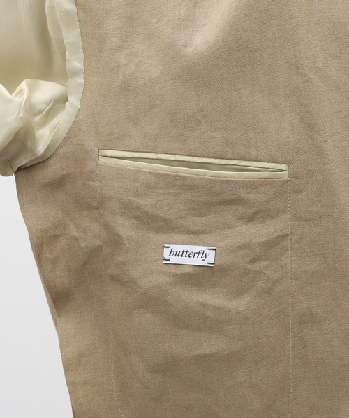 Caruso（カルーゾ）の「【CARUSO / カルーゾ】Linen Single Jacket