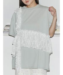 merry jenny | ﾚｰｽﾌﾘﾙBig Tee(Tシャツ/カットソー)