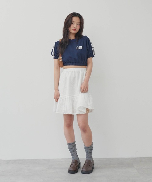 GIUNON（ジウノン）の「sheer socks / シアーソックス（ソックス/靴下・レディース・グレー/ホワイト・FREE）」の5枚目の写真