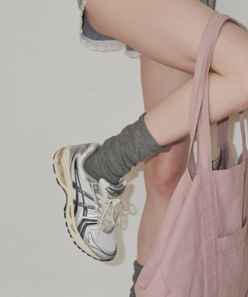 GIUNON（ジウノン）の「sheer socks / シアーソックス（ソックス/靴下・レディース・グレー/ホワイト・FREE）」の12枚目の写真