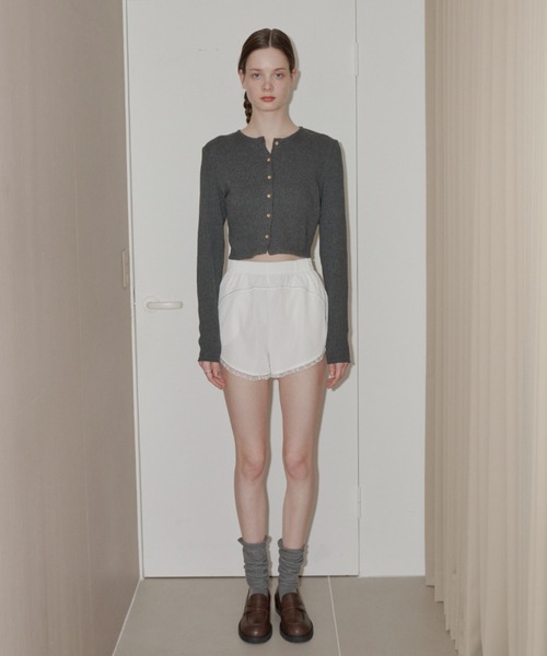 GIUNON（ジウノン）の「sheer socks / シアーソックス（ソックス/靴下・レディース・グレー/ホワイト・FREE）」の14枚目の写真