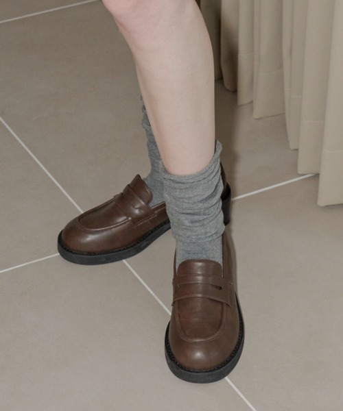 GIUNON（ジウノン）の「sheer socks / シアーソックス（ソックス/靴下・レディース・グレー/ホワイト・FREE）」の6枚目の写真