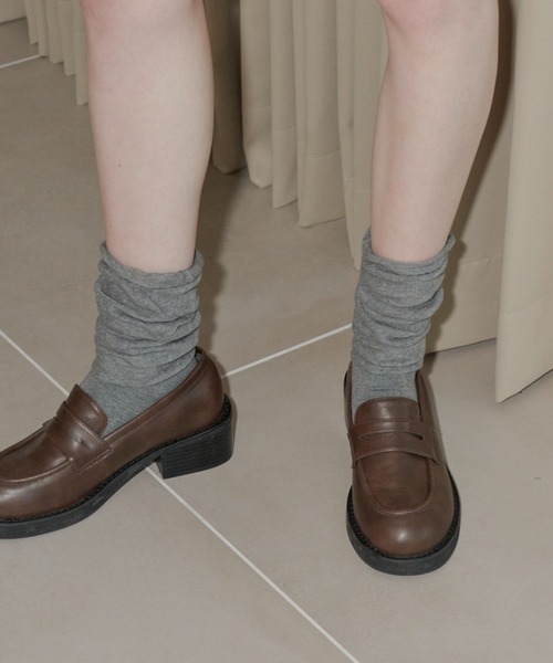 GIUNON（ジウノン）の「sheer socks / シアーソックス（ソックス/靴下・レディース・グレー/ホワイト・FREE）」の7枚目の写真