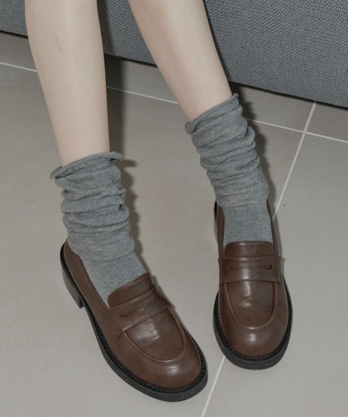 GIUNON（ジウノン）の「sheer socks / シアーソックス（ソックス/靴下・レディース・グレー/ホワイト・FREE）」の9枚目の写真