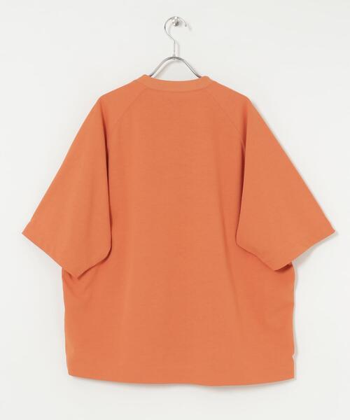 URBAN RESEARCH(アーバンリサーチ)の「『XLサイズあり』『UR TECH ひやサラクール』リラックスTシャツ(Tシャツ/カットソー・メンズ・ブルー系その他/オレンジ/ホワイト/ブラック・SMALL/MEDIUM/LARGE/X-LARGE)」の8枚目の写真
