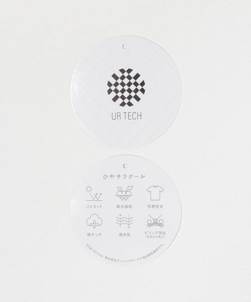 URBAN RESEARCH(アーバンリサーチ)の「『XLサイズあり』『UR TECH ひやサラクール』リラックスTシャツ(Tシャツ/カットソー・メンズ・ブルー系その他/オレンジ/ホワイト/ブラック・SMALL/MEDIUM/LARGE/X-LARGE)」の11枚目の写真