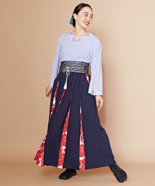 カヤ(カヤ)の「【カヤ】レース帯ベルト(ベルト・レディース・ブラック/パープル/ホワイト・FREE)」の17枚目の写真