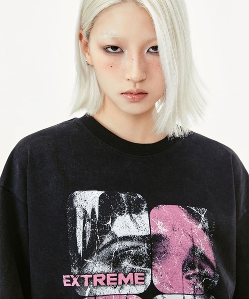 Ressaca(レサーカ)の「オーバーサイズ フォトプリントTシャツ(Tシャツ/カットソー・メンズ・グレー/ブラック/ホワイト・XXL/XL/L/M)」の20枚目の写真