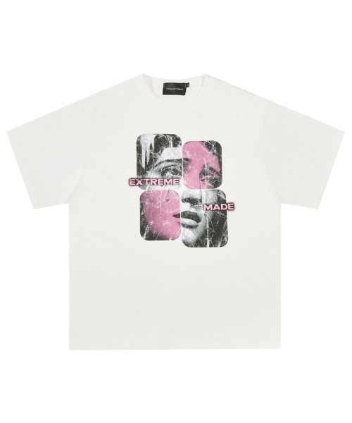 Ressaca(レサーカ)の「オーバーサイズ フォトプリントTシャツ(Tシャツ/カットソー・メンズ・グレー/ブラック/ホワイト・XXL/XL/L/M)」の5枚目の写真